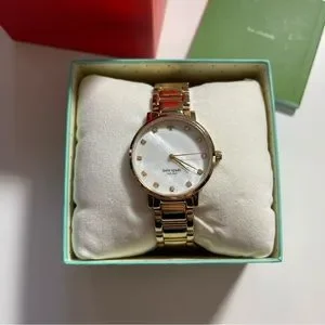 Kate Spade opal face watch! kate spade | Accessories | Gold Kate Spade Watch With Opal  main image 2